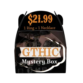 $21.99 GTHIC Mystery Box - Ring And Necklace Set