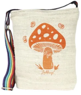 Bag - Crossbody Hemp Mushroom Orange