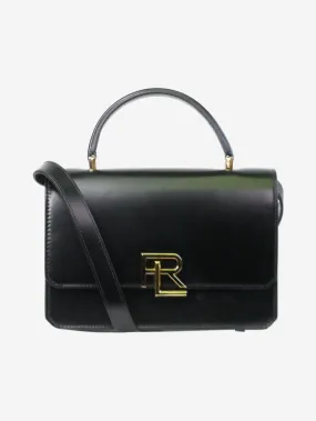 Black RL 888 Box calfskin crossbody bag