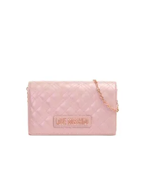 Borsa Quilted Pu - Rose Gold Laminata