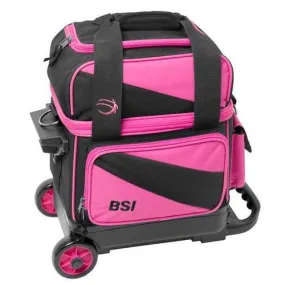 BSI 1 Ball Roller Bowling Bag Pink Black