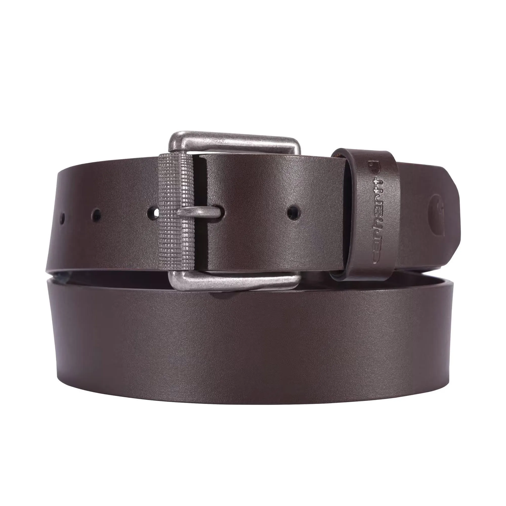 Carhartt Bridle Leather Roller Buckle Belt Brown