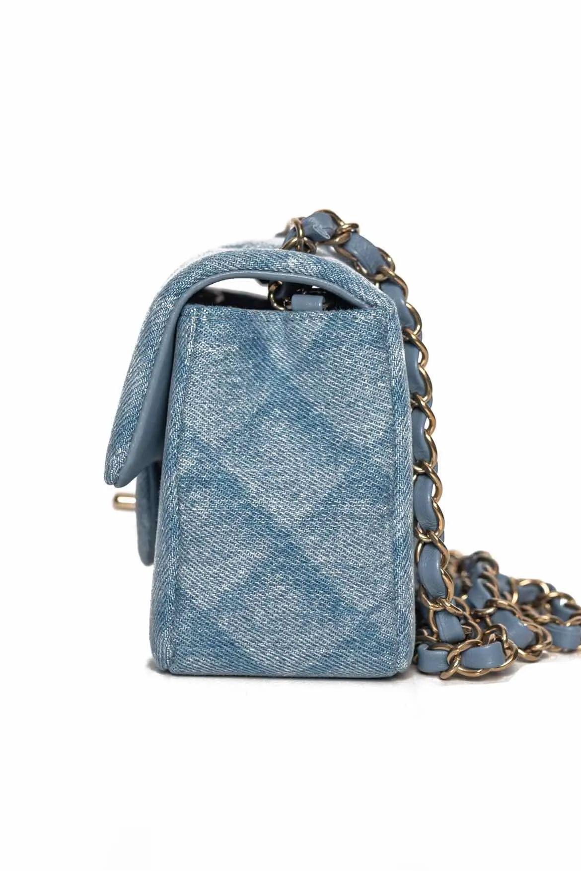 Chanel Denim 3D Mini Flap Crossbody