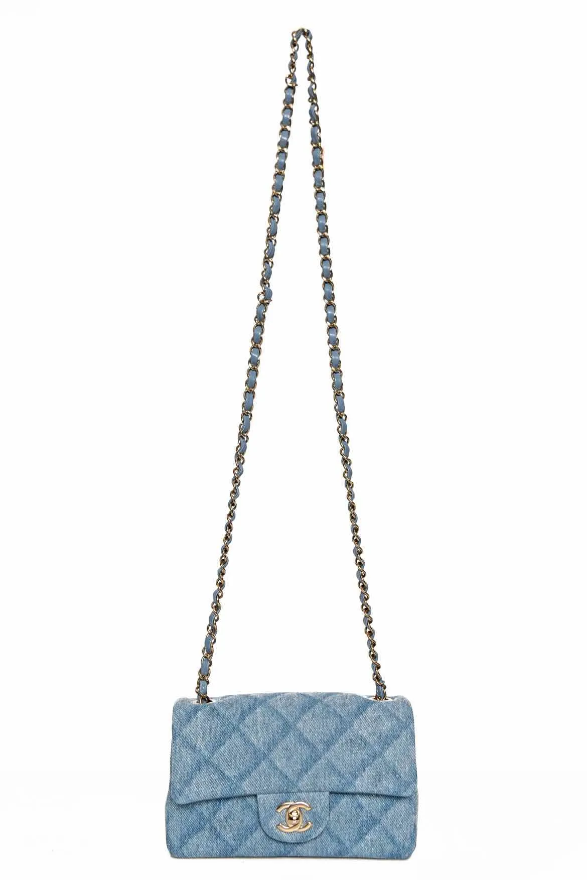 Chanel Denim 3D Mini Flap Crossbody