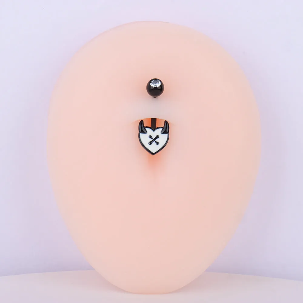 Devil's Love Belly Ring