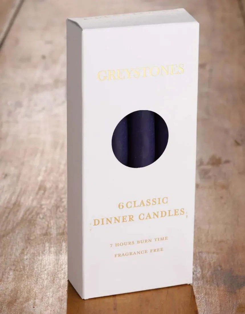 Dinner Candles 6 Pack - Guiding Star