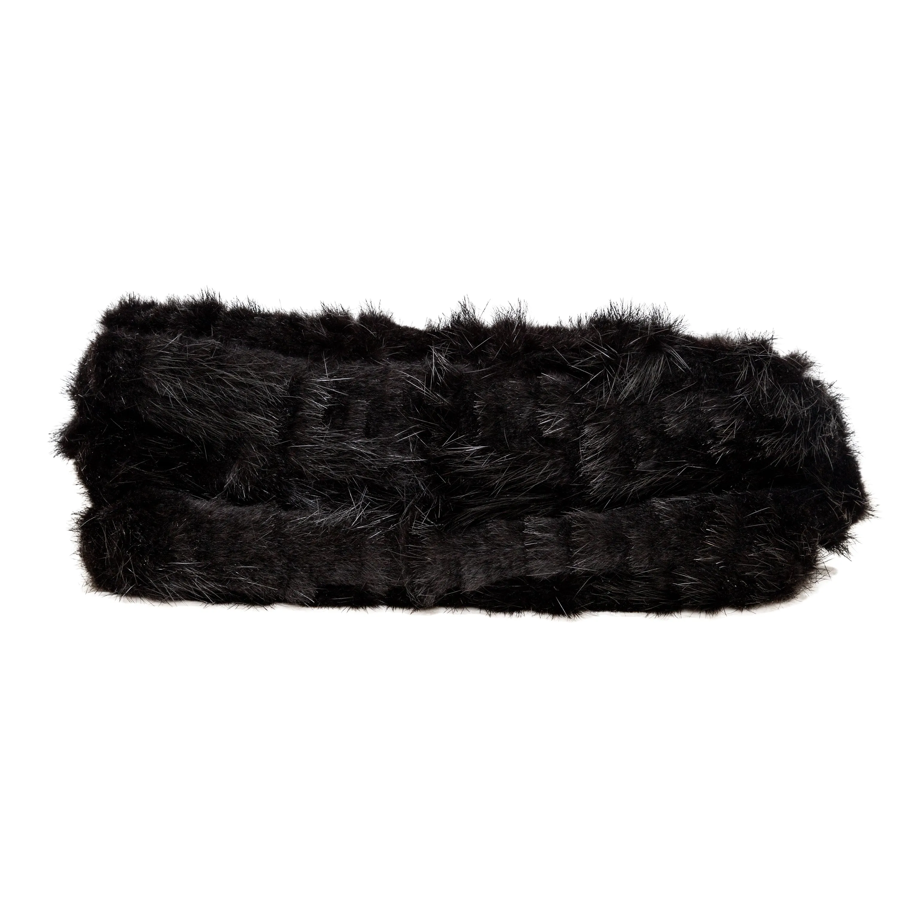 Fendi Monogram Fur Baguette - '10s