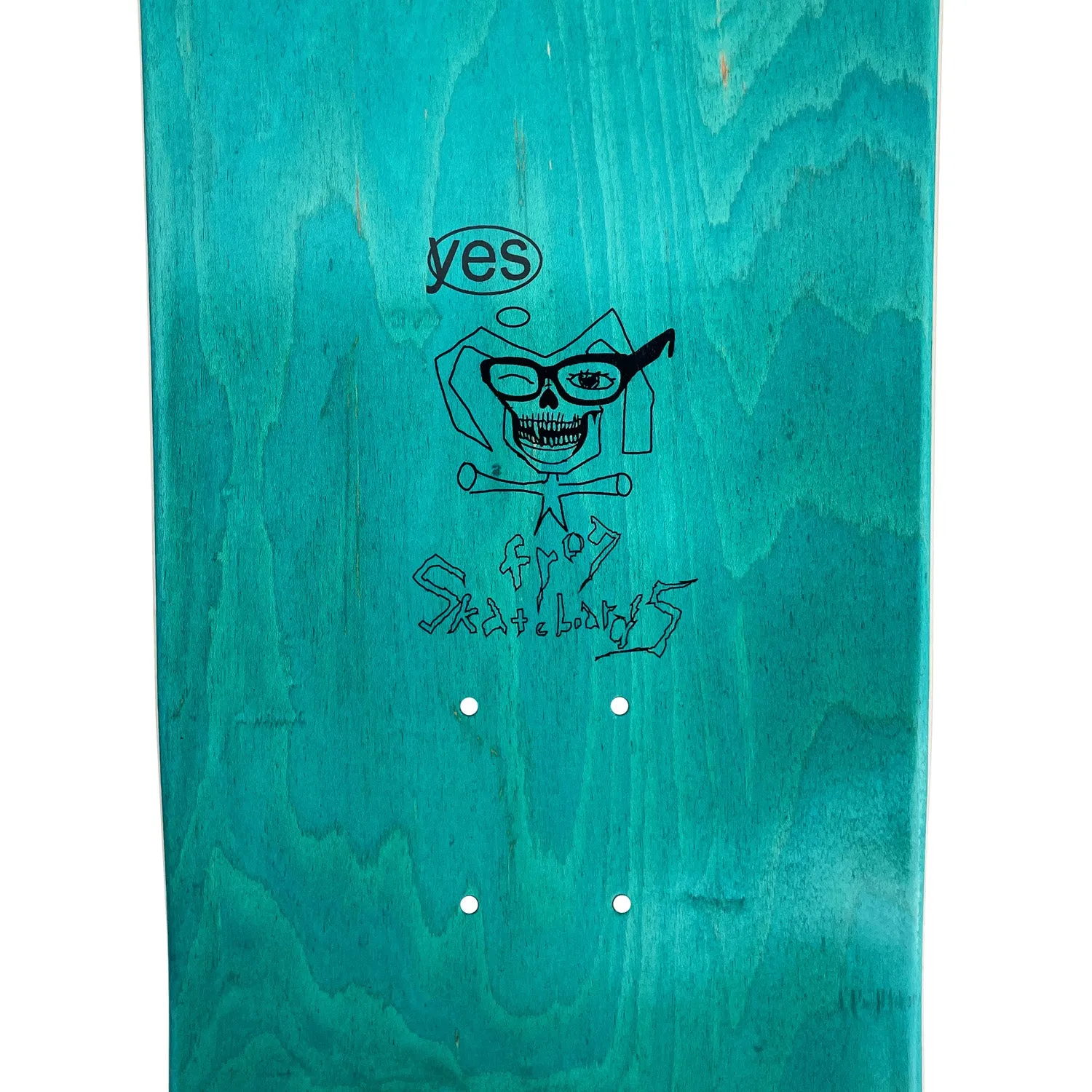 Frog Disobediant Child (Pat G) Shaped Deck 8.55"