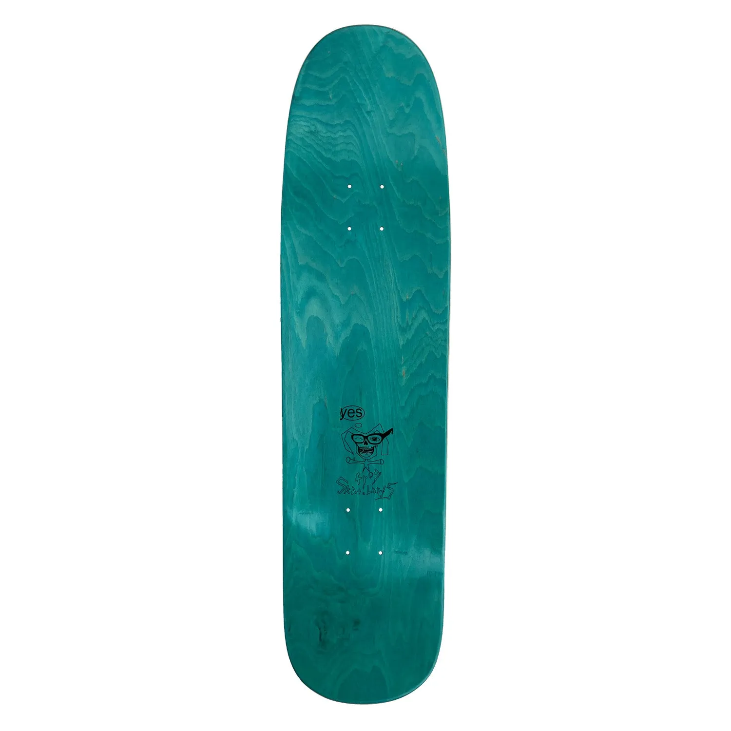 Frog Disobediant Child (Pat G) Shaped Deck 8.55"