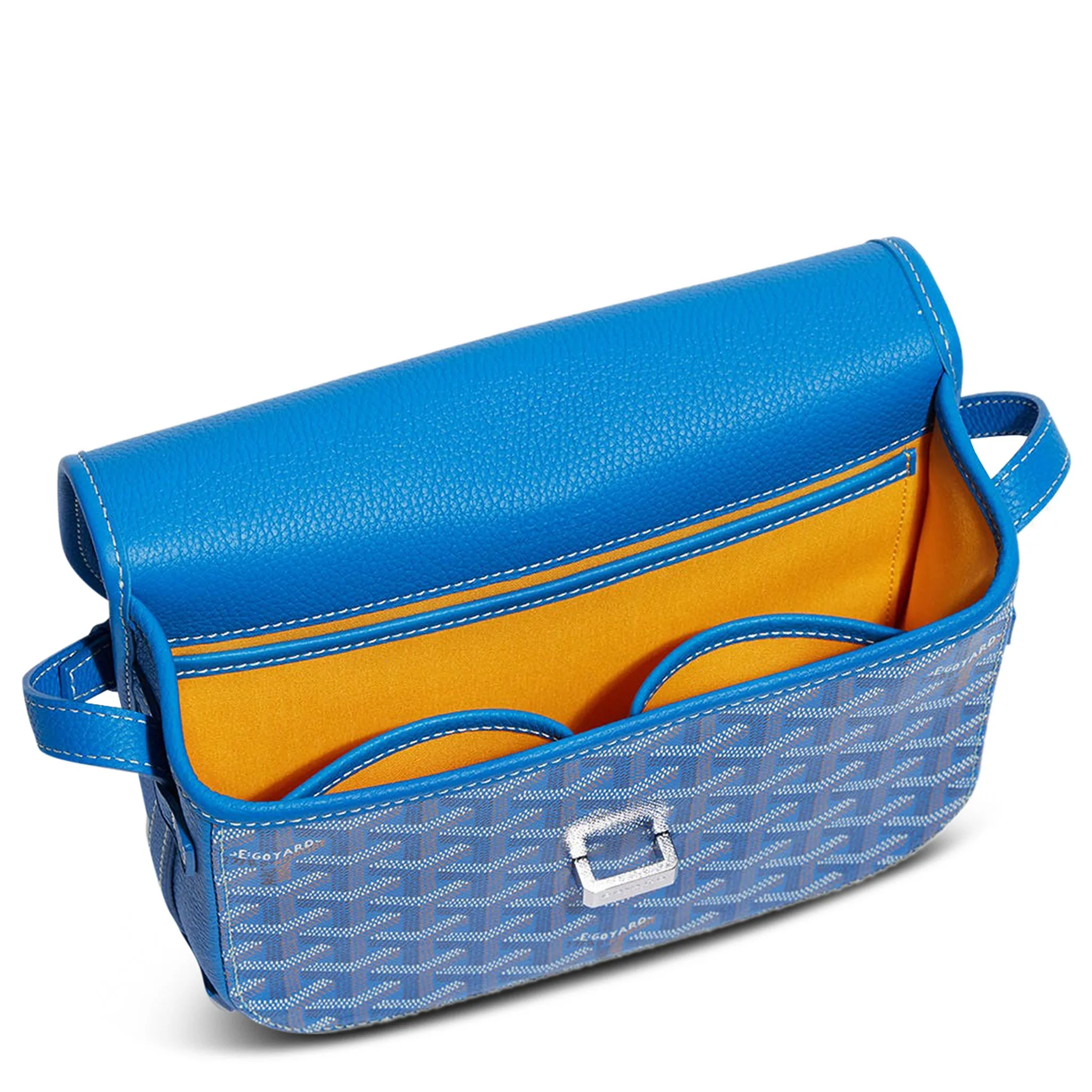 Goyard Goyardine Belvedere II Sky Blue PM Messenger Bag