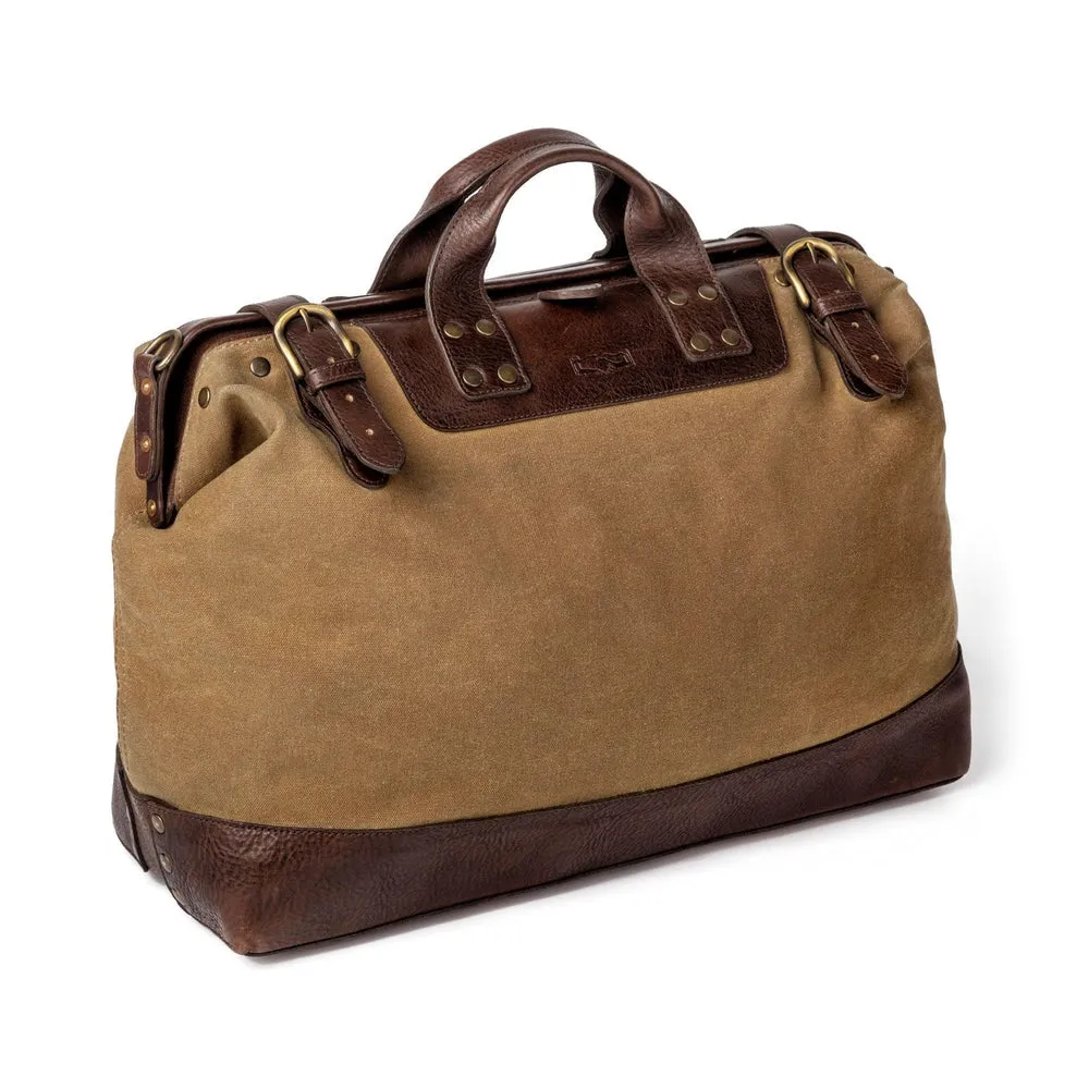 Heritage Waxed Canvas Lineman Duffle Bag