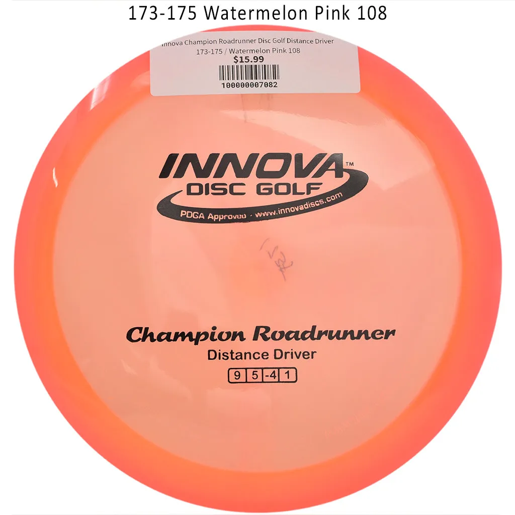 Innova Champion Roadrunner Disc Golf Distance Driver