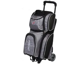 KR Strikeforce Apex Triple Roller Silver Bowling Bag