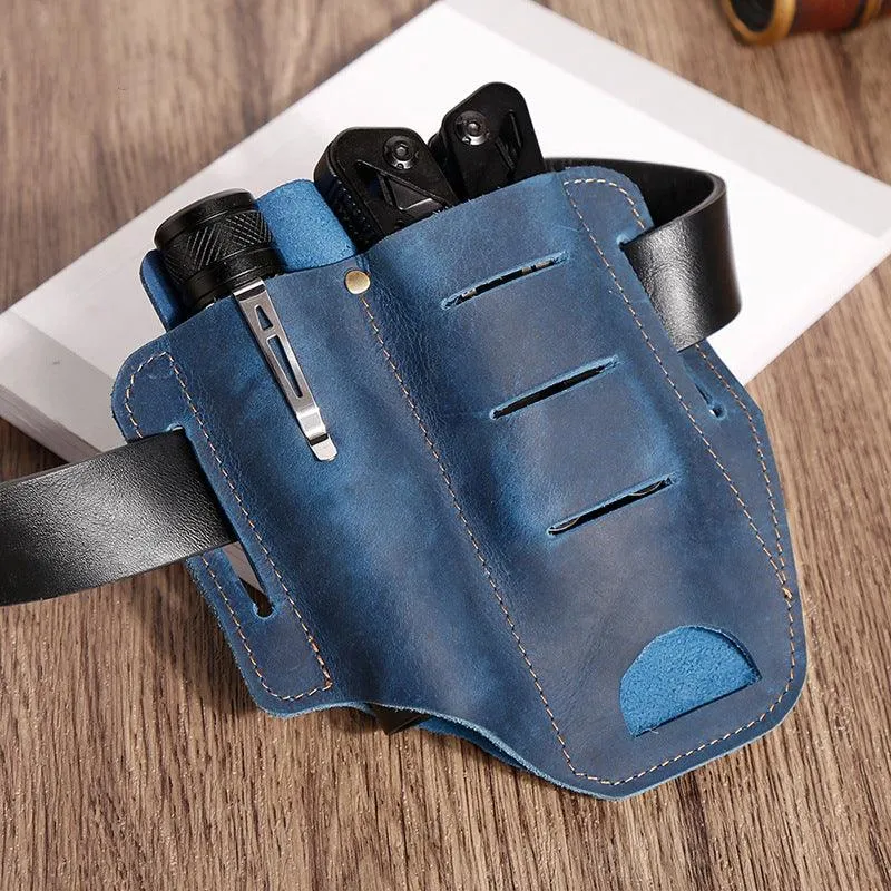 Leather EDC Tactical Waist Bag