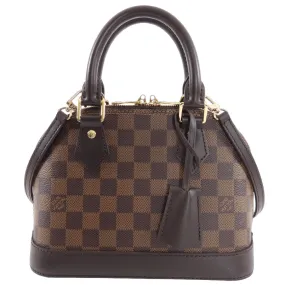 Louis Vuitton Brown Damier Ebene Alma BB Bag