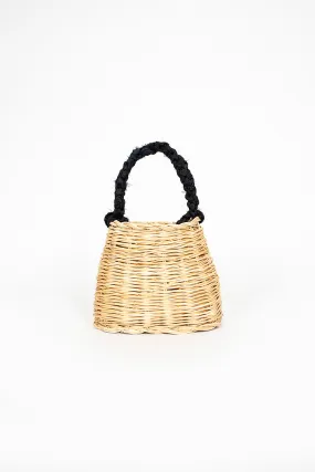 Mandolin Basket Natural/Black