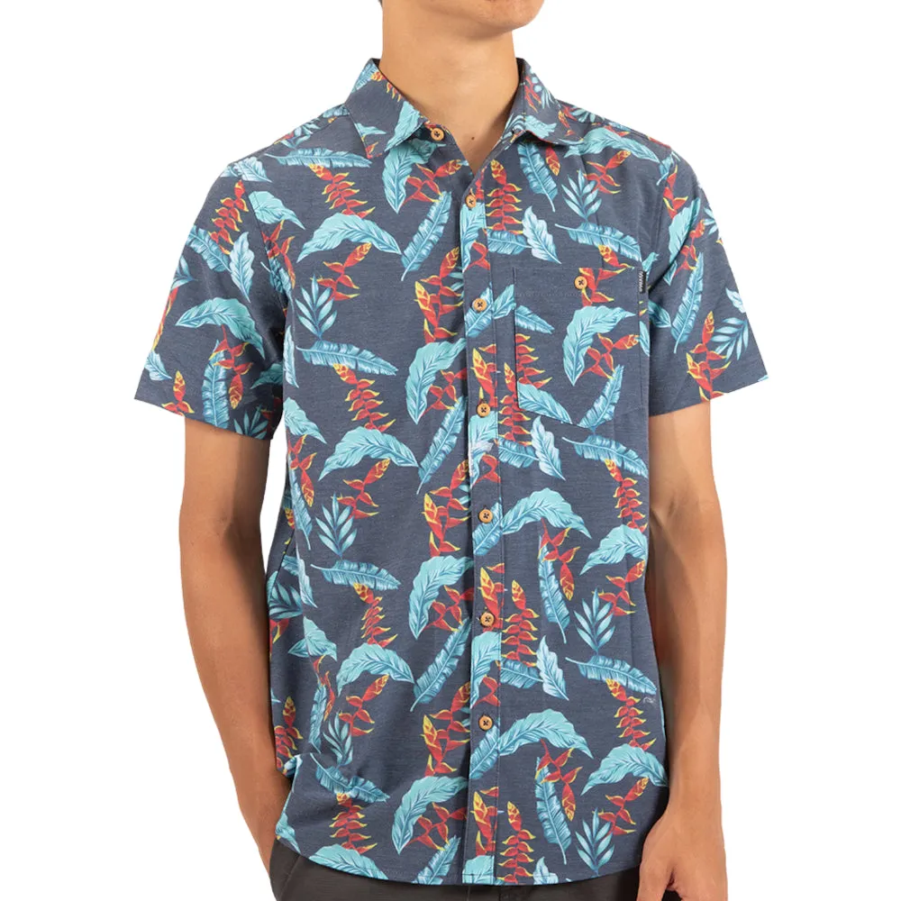 Maui Cant Wait Short Sleeve 4 way stretch Shirt