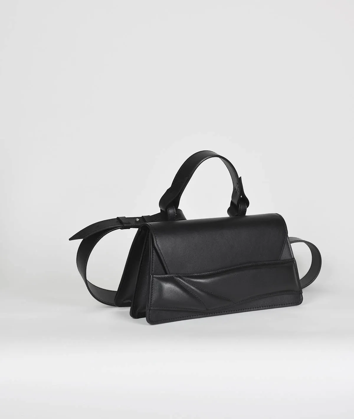 Mini Balance Bag - Smooth Black - Personalization