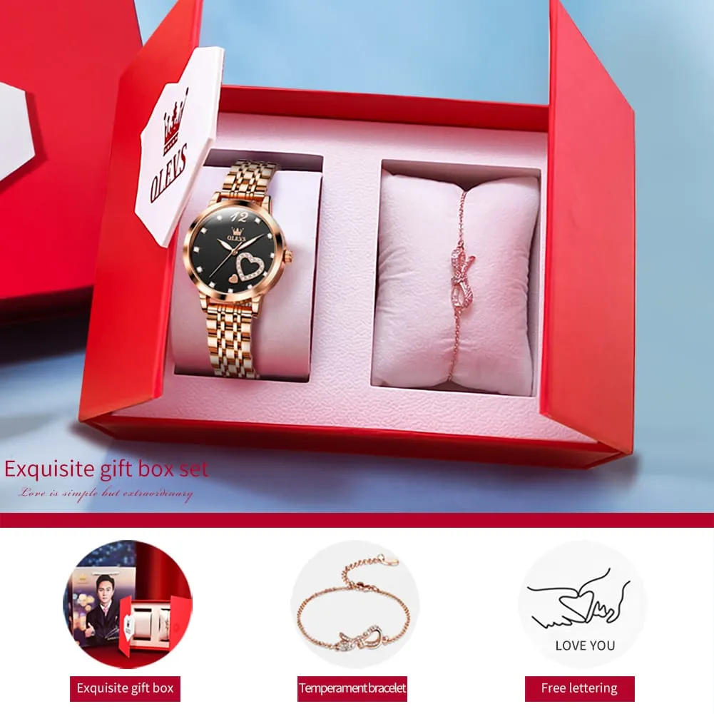 Olevs Lady set Watch & Bracelet.