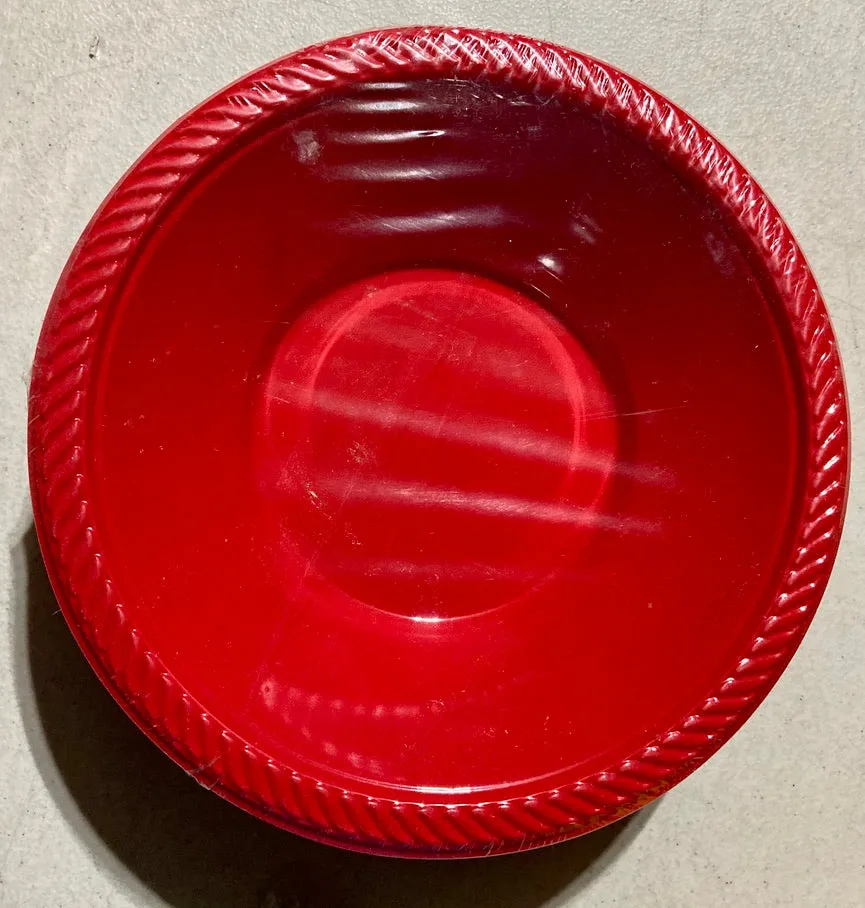 Plastic 12 oz Disposable Bowls - 20 per package