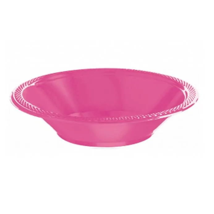 Plastic 12 oz Disposable Bowls - 20 per package