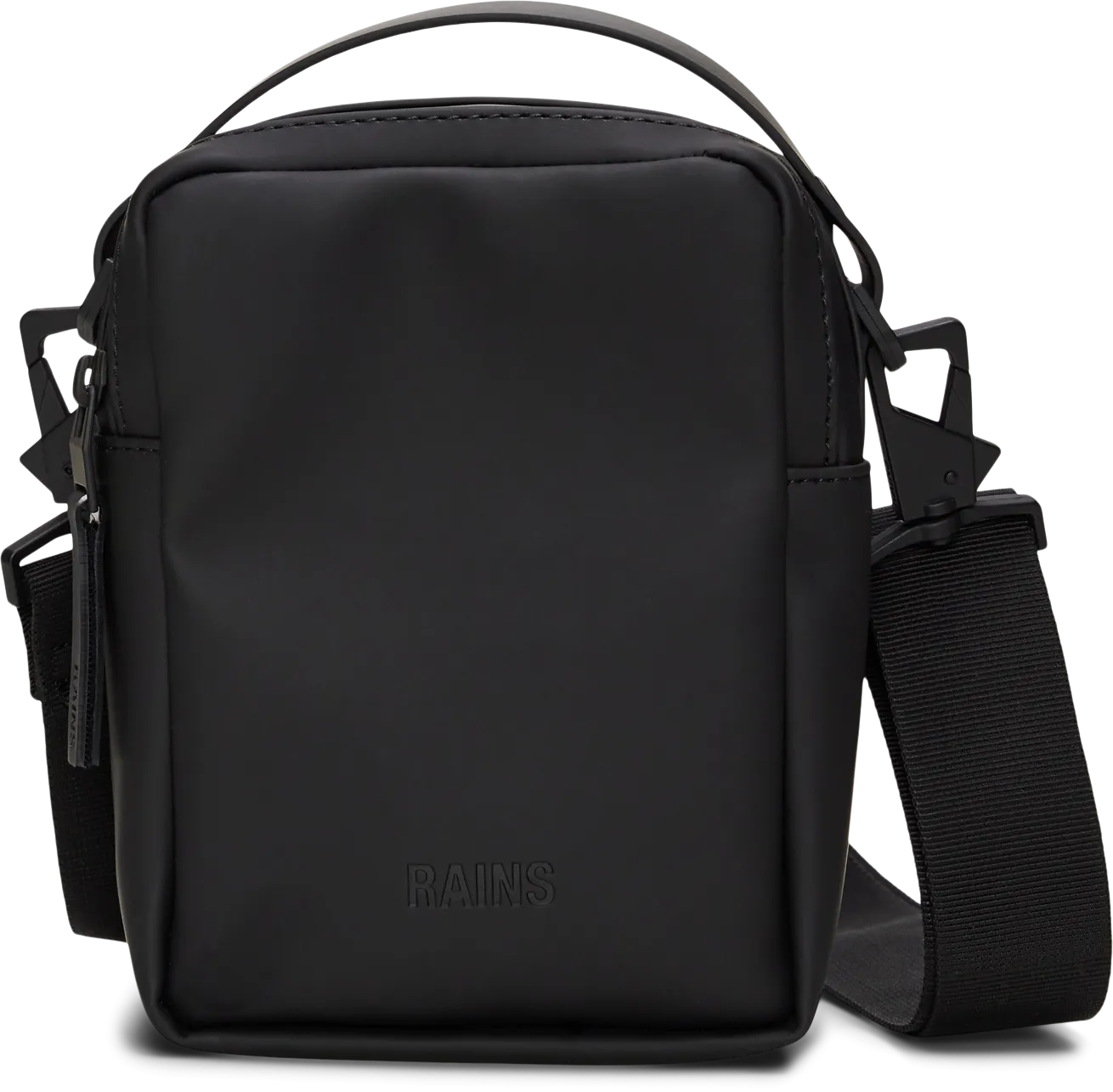 Rains Reporter Box Bag W3 Black | Buy Rains Reporter Box Bag W3 Black here | Outnorth