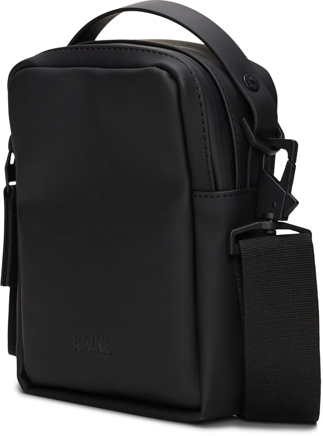 Rains Reporter Box Bag W3 Black | Buy Rains Reporter Box Bag W3 Black here | Outnorth