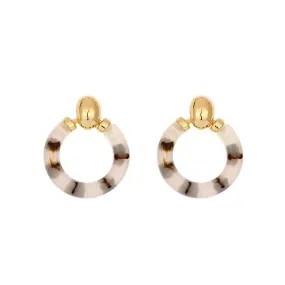 Round Shaped Acrylic Earring