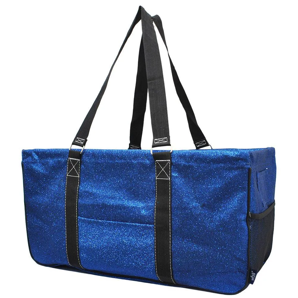 Royal Blue Glitter NGIL Utility Bag