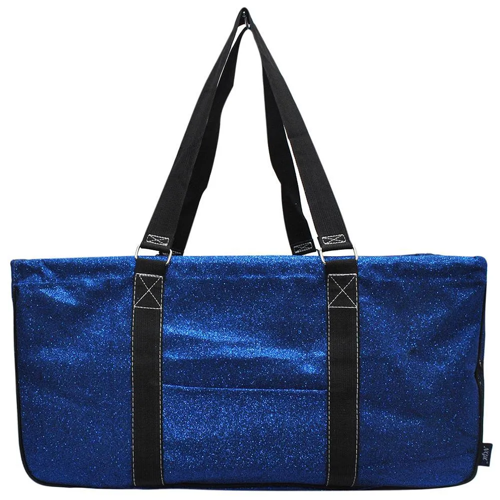 Royal Blue Glitter NGIL Utility Bag