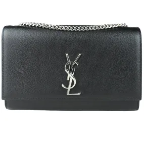 Saint Laurent Black Medium Kate Chain Bag