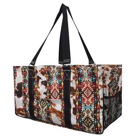 SALE! Tribal Cow Print NGIL Utility Bag