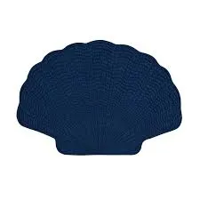 Shell Shaped Placemat Indigo