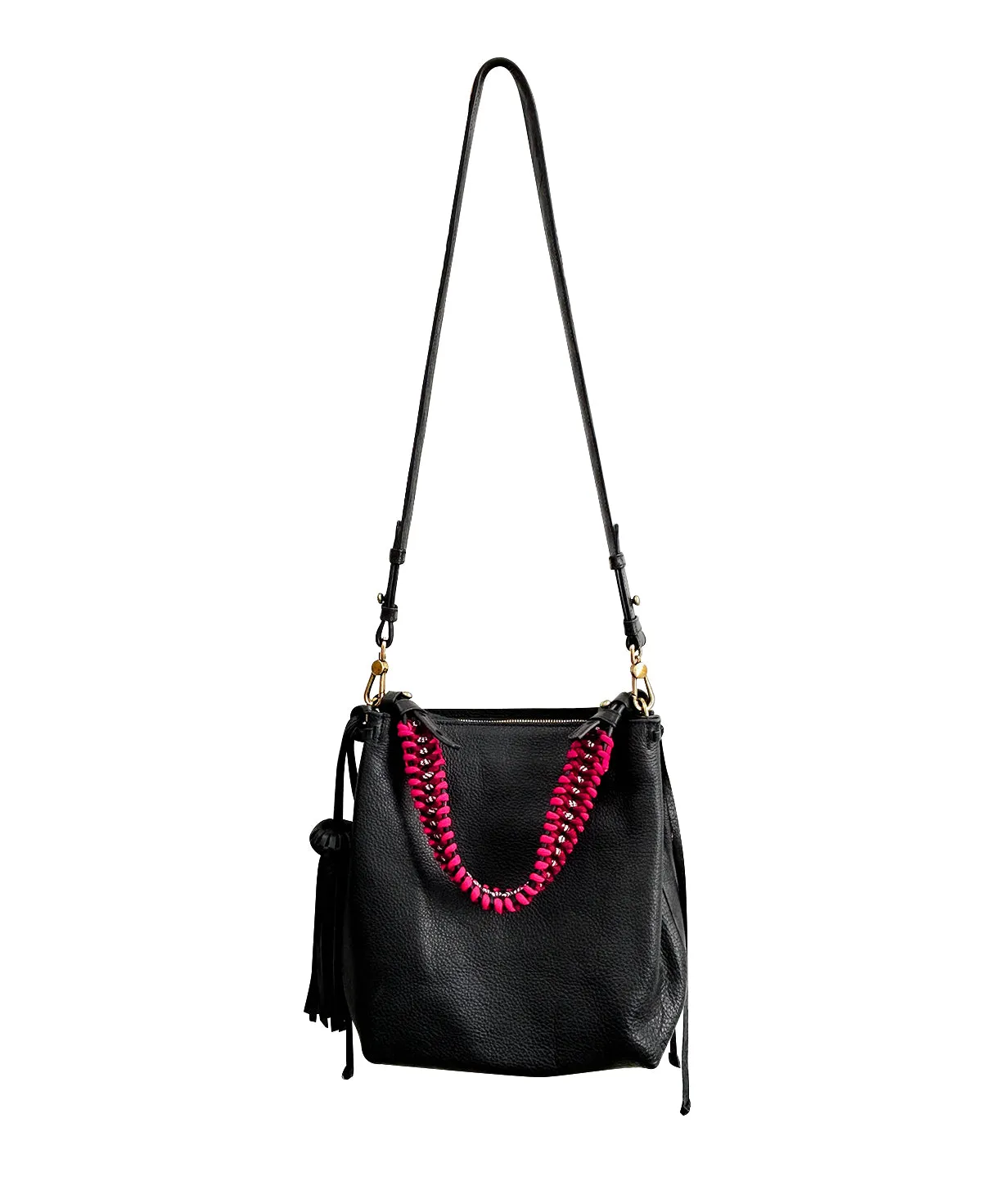 Shoulder Bag Bacalar Mini Black Leather