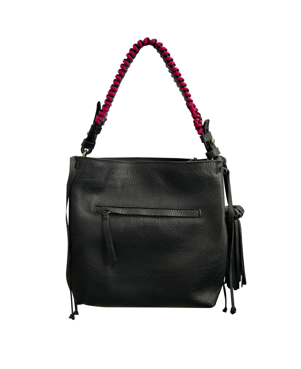 Shoulder Bag Bacalar Mini Black Leather