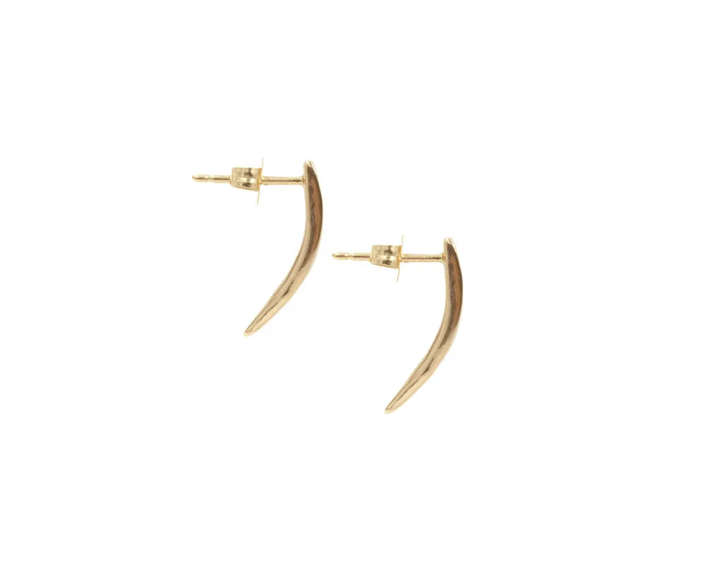 Small Crescent Earrings