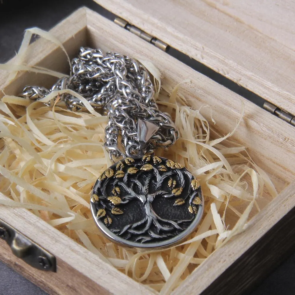 Viking Necklace Tree Of Life