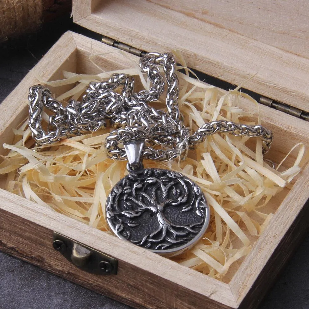 Viking Necklace Tree Of Life