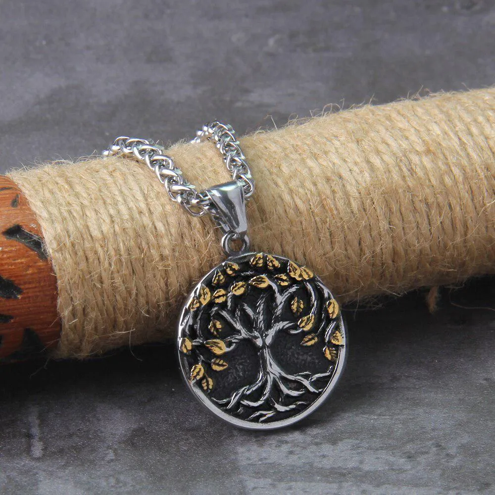 Viking Necklace Tree Of Life