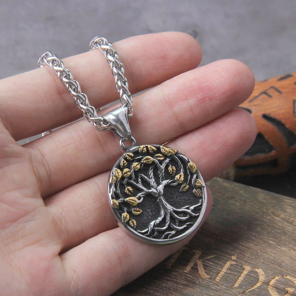 Viking Necklace Tree Of Life