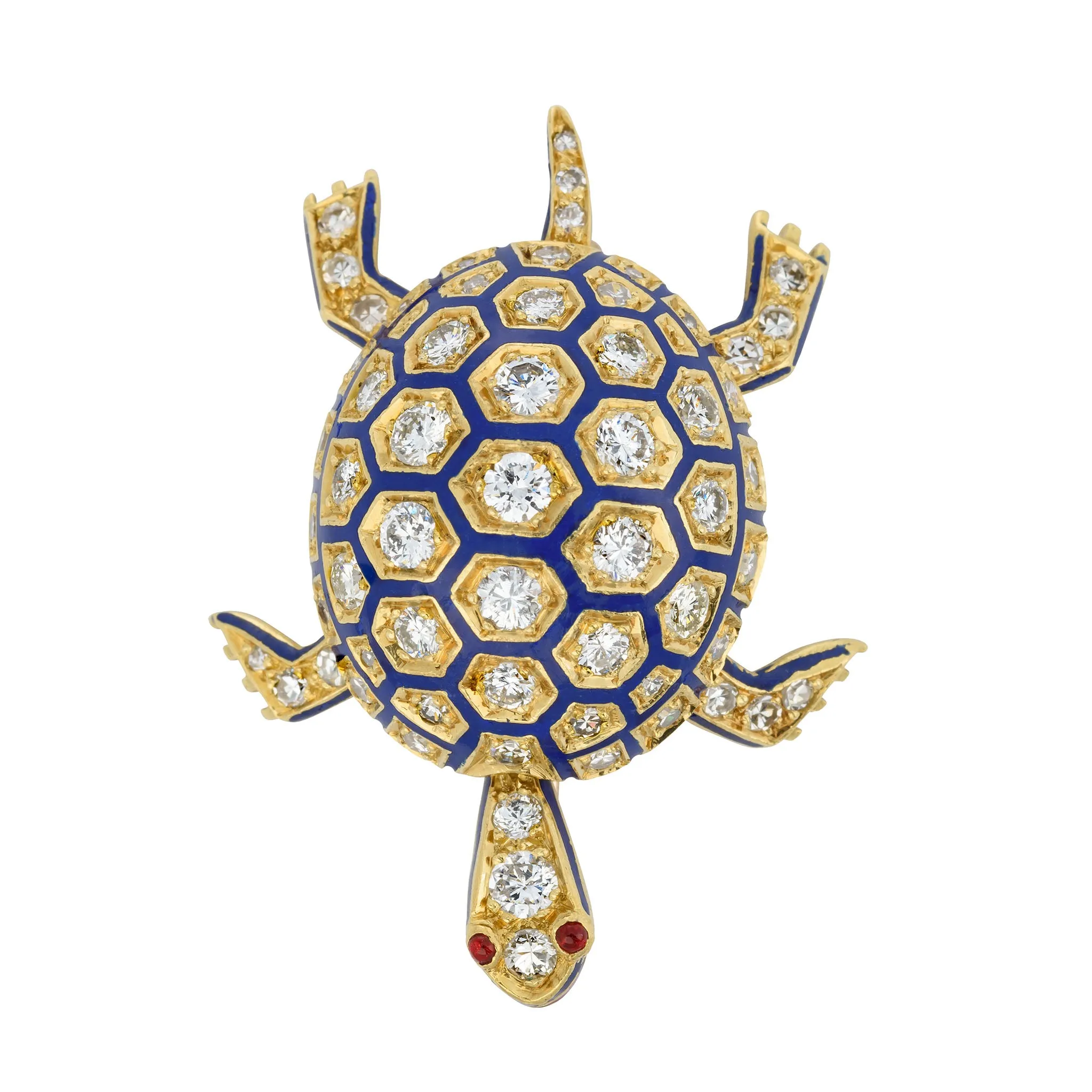 Vintage Turtle Brooch