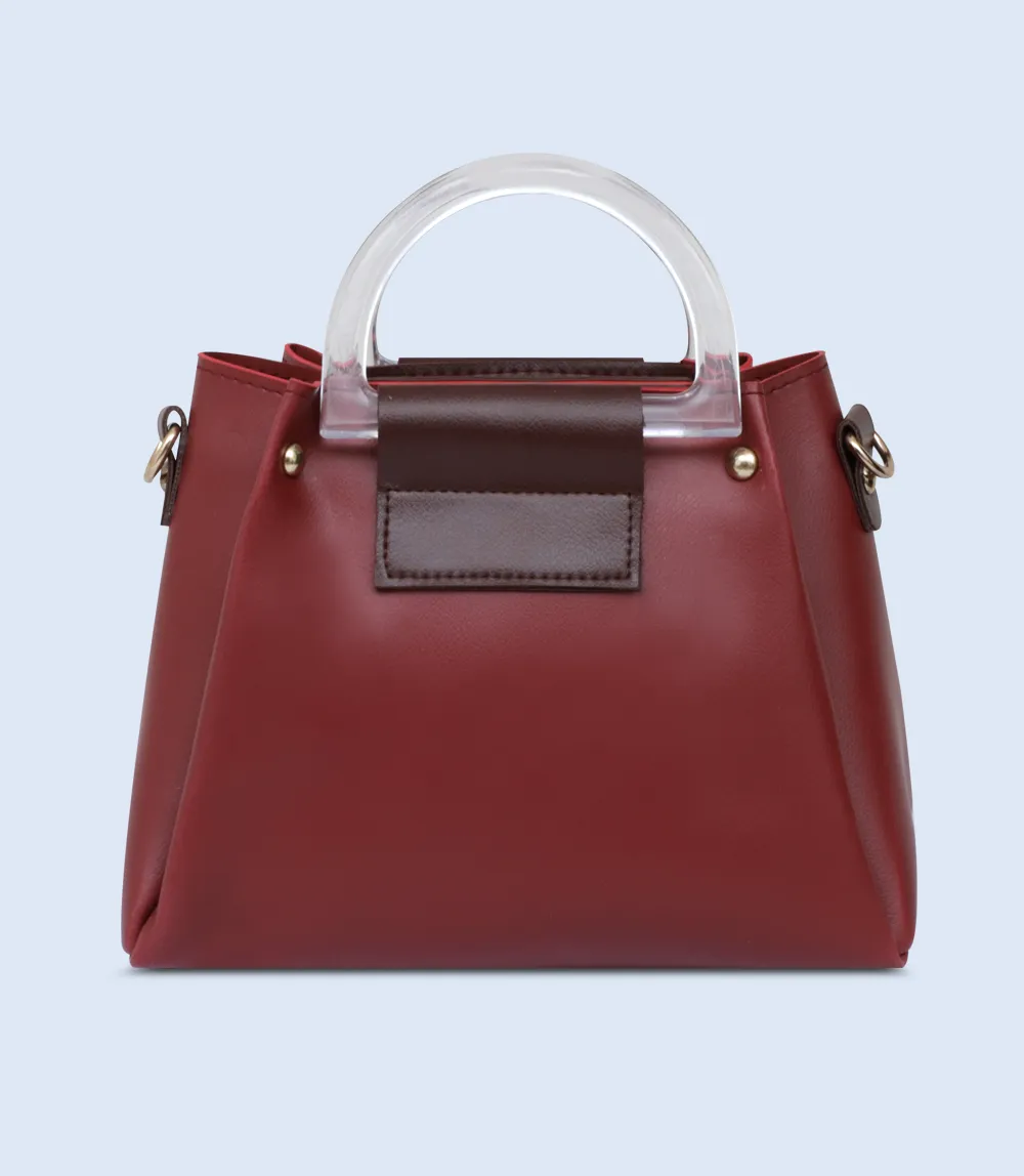 WB2410-MAROON-Women Shoulder Bag